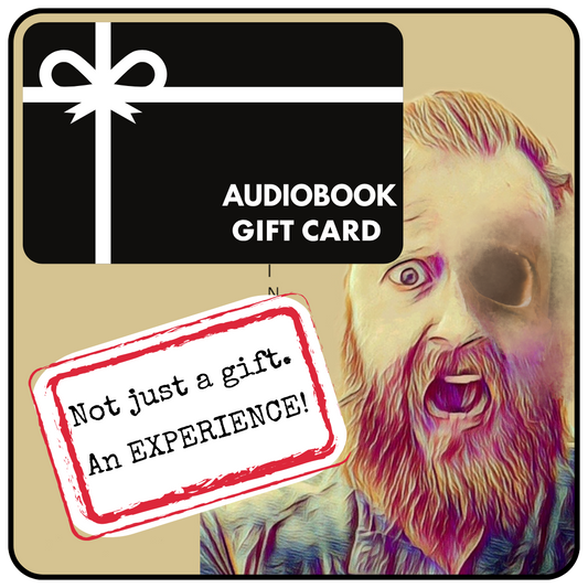 HORROR AUDIOBOOK GIFT CARD - Gift The Complete Audio Series & Digital Script Book